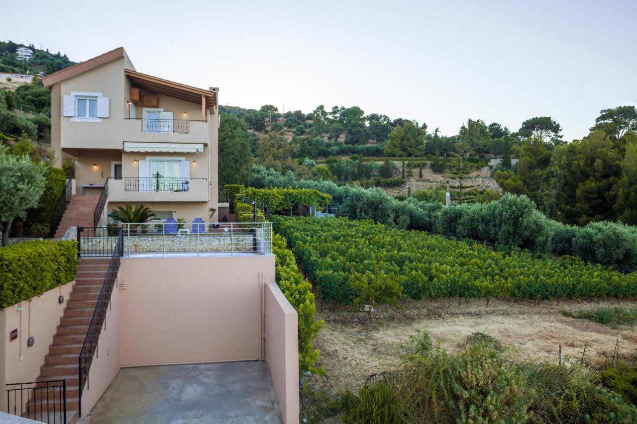 Panorama Traditional House With Private Pool Rodhiá Dış mekan fotoğraf