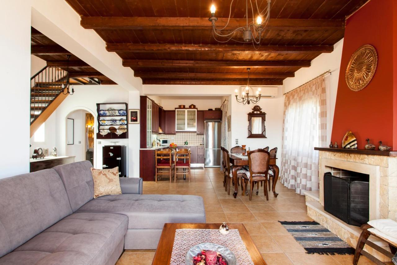 Panorama Traditional House With Private Pool Rodhiá Dış mekan fotoğraf