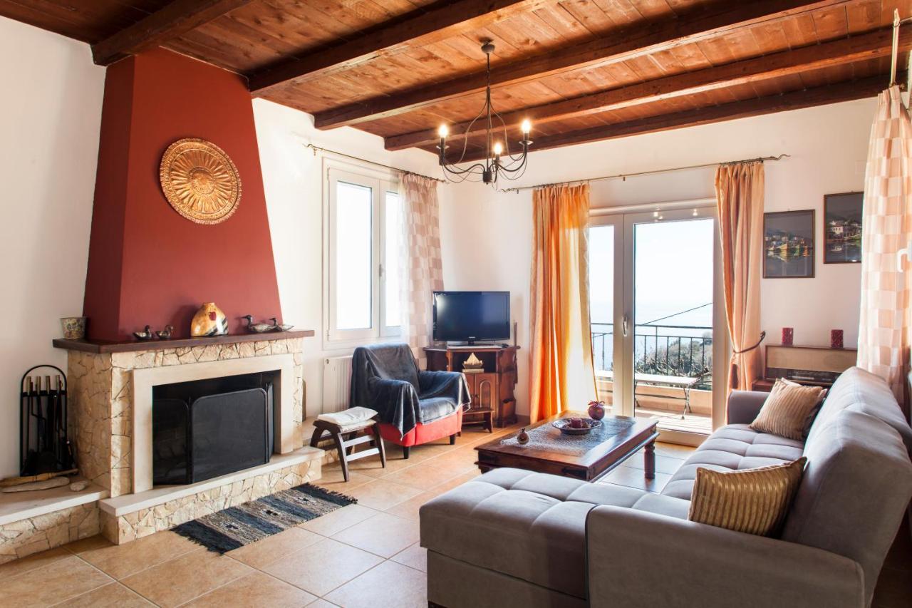 Panorama Traditional House With Private Pool Rodhiá Dış mekan fotoğraf