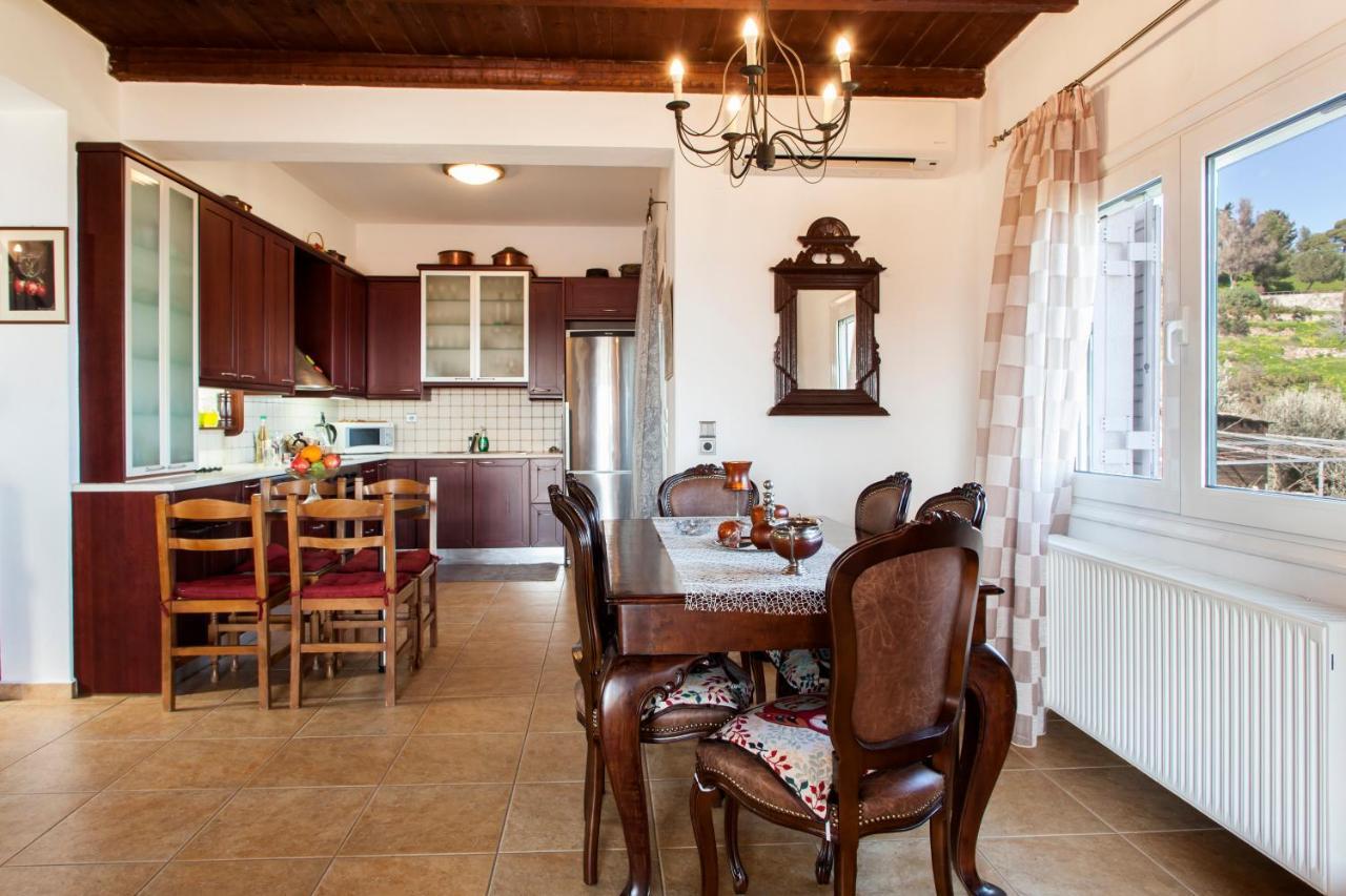 Panorama Traditional House With Private Pool Rodhiá Dış mekan fotoğraf